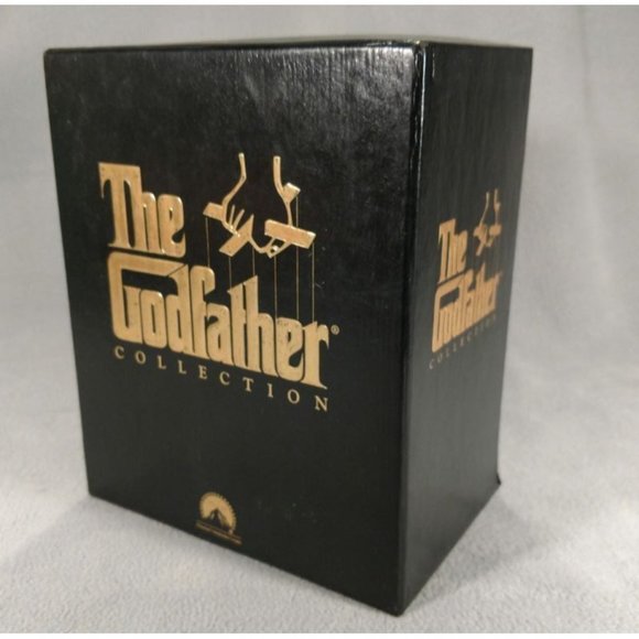 THE GODFATHER COLLECTION COMPLETE TRILOGY VHS 6 TAPE BOX SET VGUC ANB - Picture 2 of 5